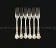 60 Pieces of Assorted Gorham Silver Flatware - Chantilly Pattern 2967.4 Grams