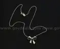 James Avery Sterling Silver Retired Petite Bow Necklace, 9.1 Grams