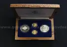 1987 U.S. Constitution Silver and Gold 4 Coin Set