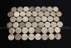 50 U.S. Silver Peace Dollar Coins
