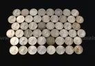 50 U.S. Silver Peace Dollar Coins