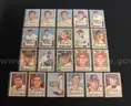 117 Assorted 1952 Topps Baseball Cards