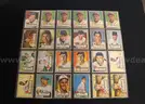 117 Assorted 1952 Topps Baseball Cards