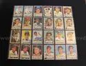 117 Assorted 1952 Topps Baseball Cards