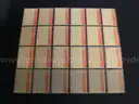 117 Assorted 1952 Topps Baseball Cards