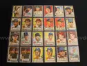 117 Assorted 1952 Topps Baseball Cards