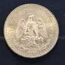 1947 Gold Mexico 50 Peso Coin, 41.6 Grams