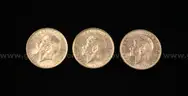 3 Assorted Year British Gold Sovereign Coin King George V Coins, 23.7 Grams