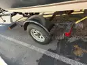 1986 Invader 17 foot boat and trailer