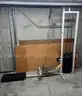 GYM EQUIPMENT - 1 LOT - 9 DIFFERENT PIECES
