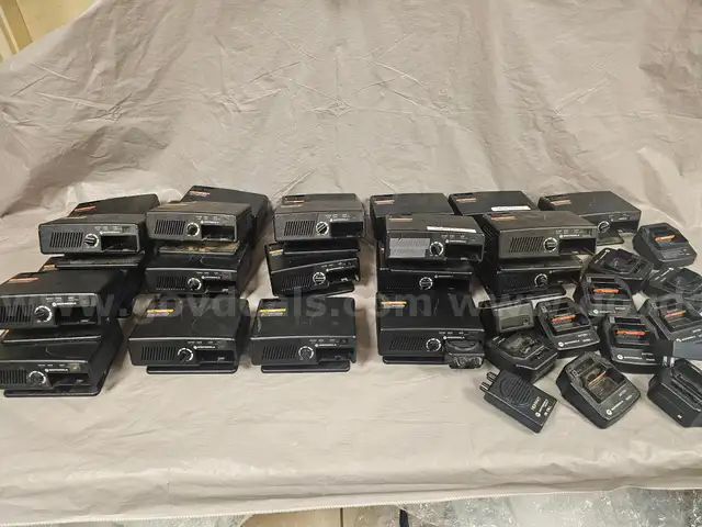 One LOT of Various Two Way Radio Related Equipment