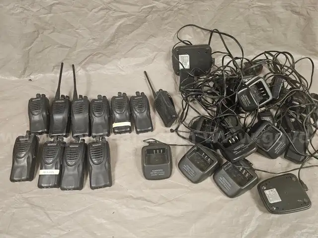 One LOT of Various Two Way Radio Related Equipment