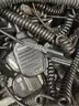 One LOT of Approximately 60 Assorted Motorola Two Way Radio Microphones