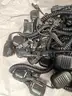 One LOT of Approximately 60 Assorted Motorola Two Way Radio Microphones