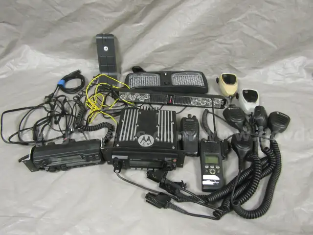 One LOT of Various Two Way Radio Related Equipment