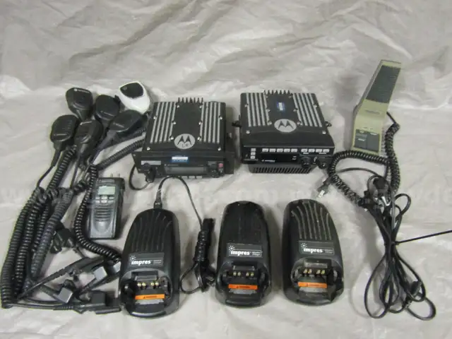 One LOT of Various Two Way Radio Related Equipment