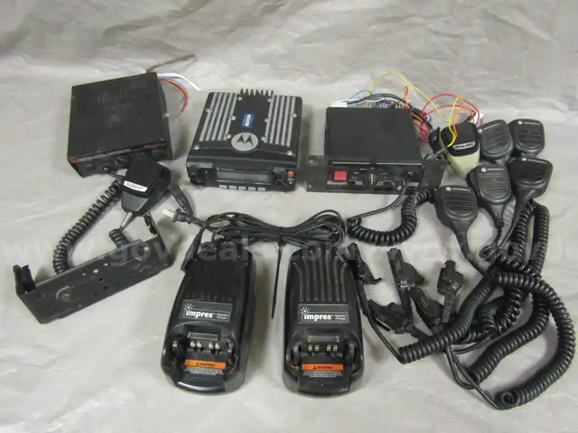 One LOT of Various Two Way Radio Related Equipment