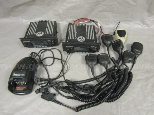 One LOT of Various Two Way Radio Related Equipment