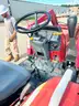MASSEY FERGUSON 1433V TRACTOR WITH BRUSH HOG AND FRONT END LOADER