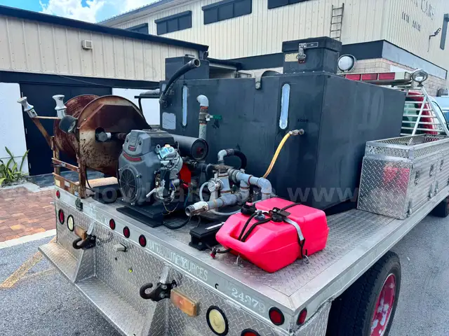 Heavy Duty Industrial Mobile Water Pump Truck Rig