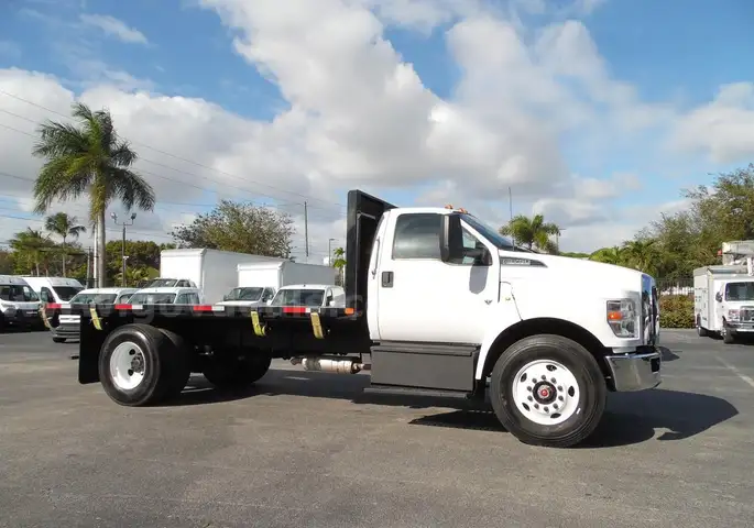 2024 Ford F650 Flatbed Truck  7,000 Miles