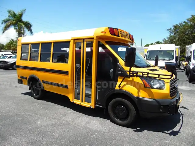 Micro Bus Ford Transit Mini School Bus  26,153 Miles
