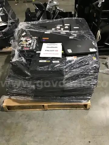 Pallet of 317 laptops