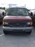 Ford E250 cargo van with ladder rack