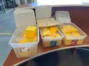 3 boxes of Math Manipulatives