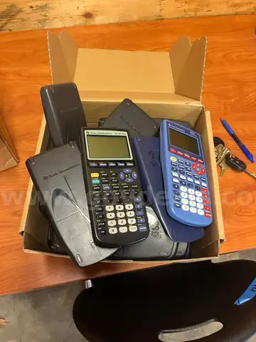 Texas Instrument Graphing Calculators Qty: 20