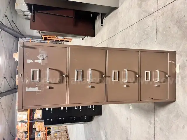 Brown 4  Drawer File Cabinet