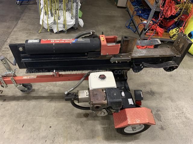 Troy bilt 33 ton log deals splitter