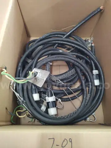 Box of various short length heavy gauge wires