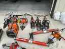 Large Lot of Holmatro Hydraulic Rescue Tools