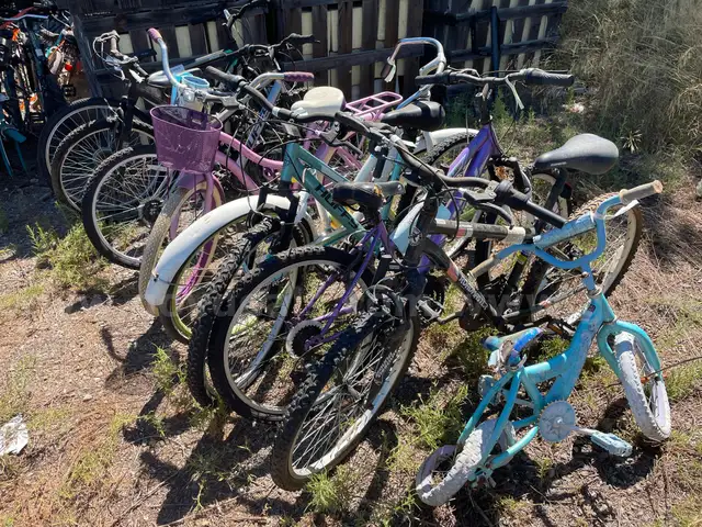 Batch of INCOMPLETE Abandoned Bicycles - Lot 1