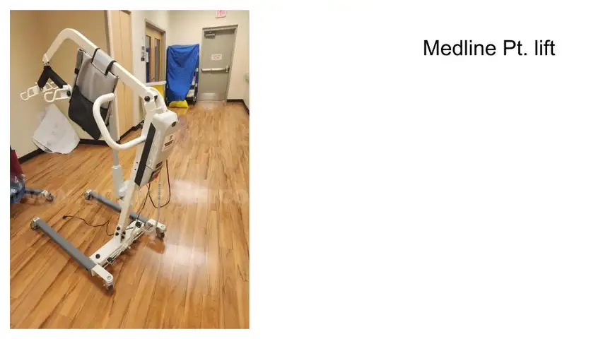 Medline Patient Lift - non-working