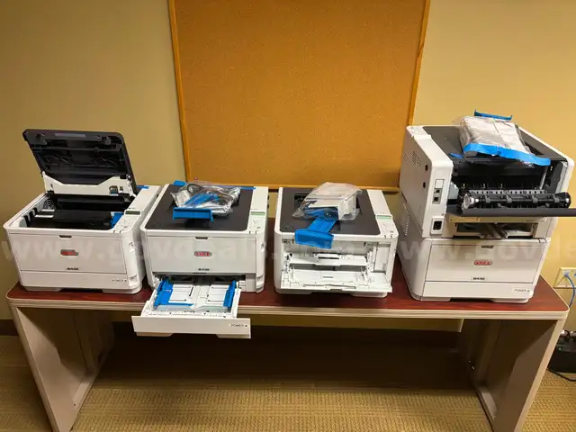 1 Lot of 5 Used OKI B432 Printers (Pick up Only)