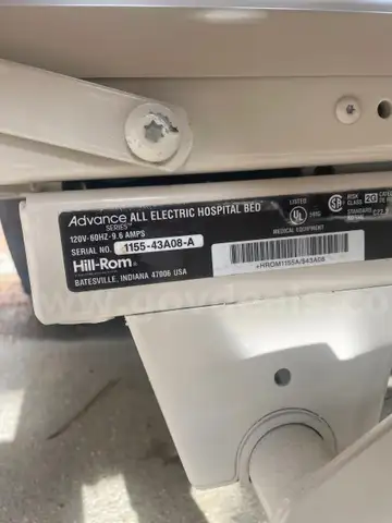 Hospital Bed and Feeding Chair with Manikin