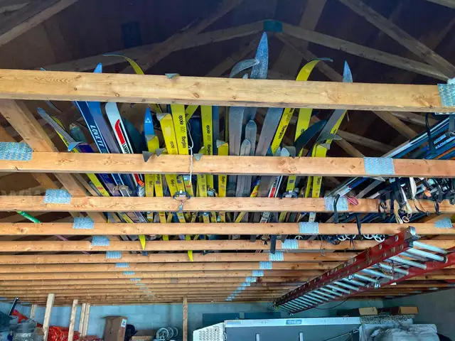 Cross Country Skis and Poles