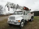 2000 International 4900 Digger Derrick Truck 60-foot Sheave Height  ** Reserve Reduced **