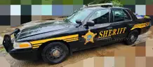 2010 Ford Crown Victoria Ohio Sheriff Police Patrol Car