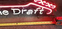 Miller genuine draft MGD Guitar neon bar beer sign light