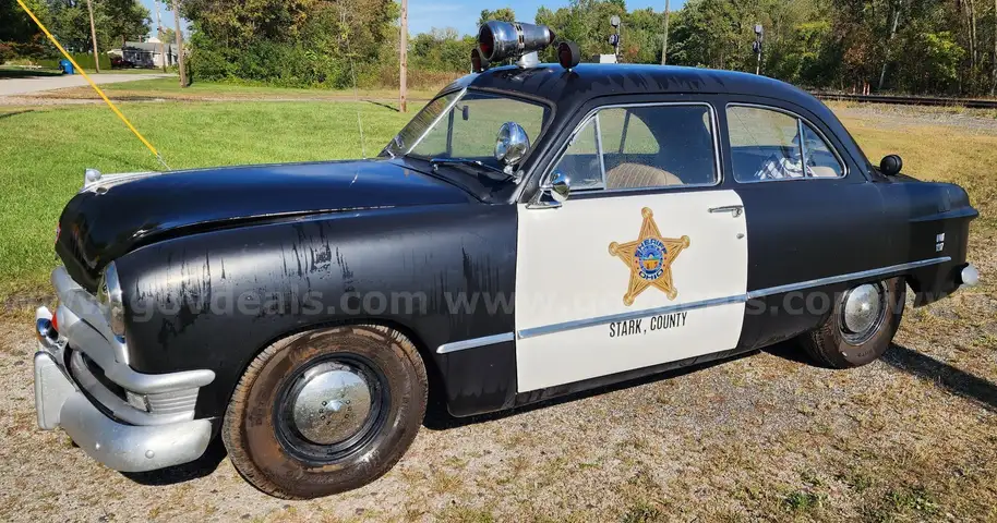 1950 Ford Delux Sheriff Police Car
