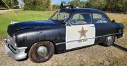 1950 Ford Delux Sheriff Police Car