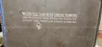 Small American Lafrance Fomite Onan Generator ALF