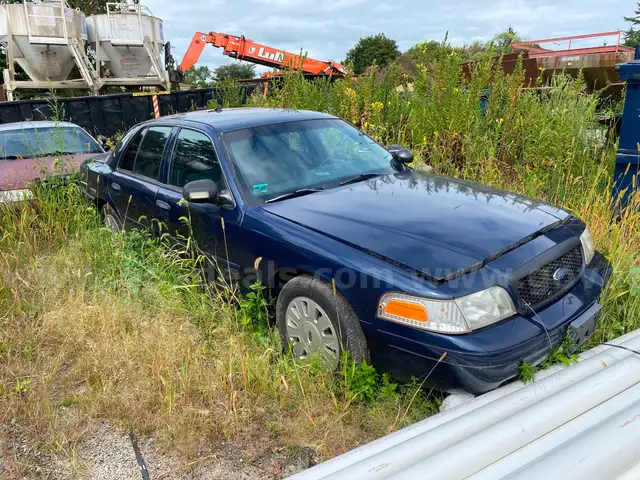 Blue Crown Vic