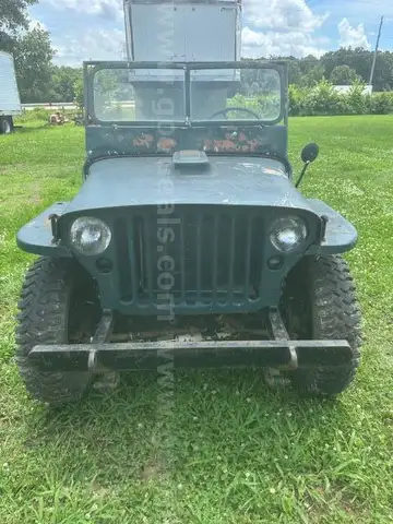 1943 FORD JEEP WW2. FLAT FENDER