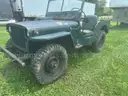 1943 FORD JEEP WW2. FLAT FENDER