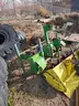 Yellow John Deere Rototiller
