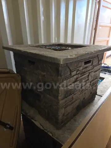 Propane Gas outdoor fire place